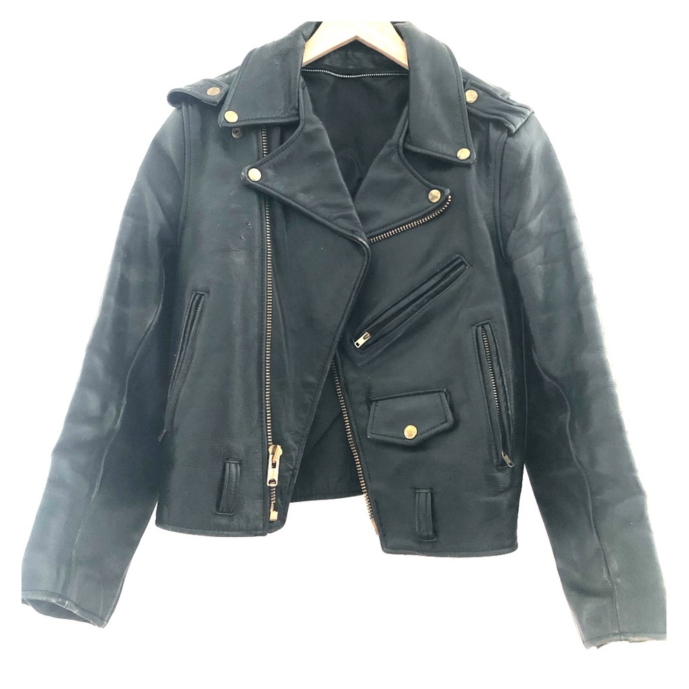 Vintage Moto Leather Jacket